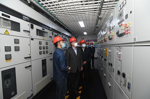 毛偉明董事長(zhǎng)、辛保安總經(jīng)理赴國(guó)網(wǎng)北京電力督導(dǎo)檢查全國(guó)兩會(huì)供電保障工作