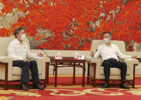 晏志勇、丁焰章拜會(huì)廣東省委常委、廣州市委書記張碩輔