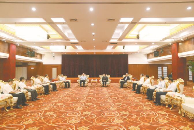 河南省委書記王國生、省長尹弘會見國家電網(wǎng)董事長、黨組書記毛偉明