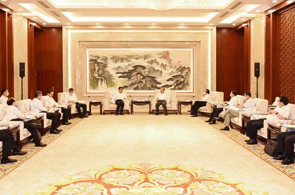 舒印彪拜會(huì)山東省委書記劉家義、省長李干杰