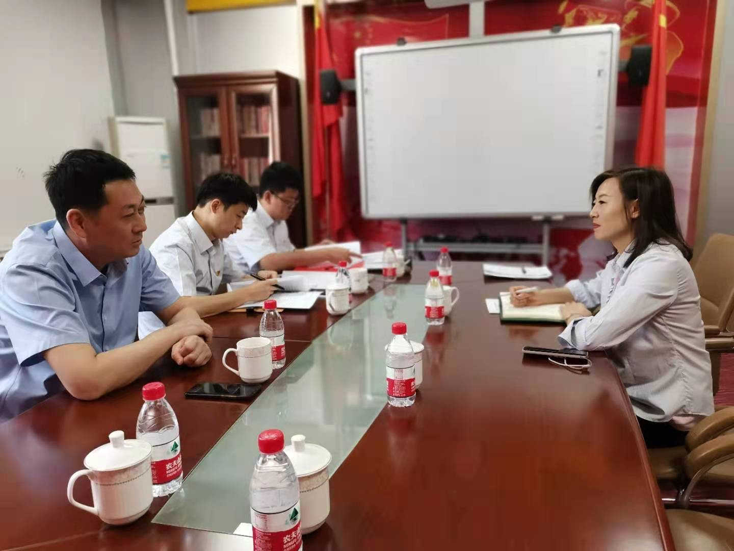 副局長王永強(qiáng)到烏海電業(yè)局千里山分局開展黨史學(xué)習(xí)教育督導(dǎo)、領(lǐng)學(xué)