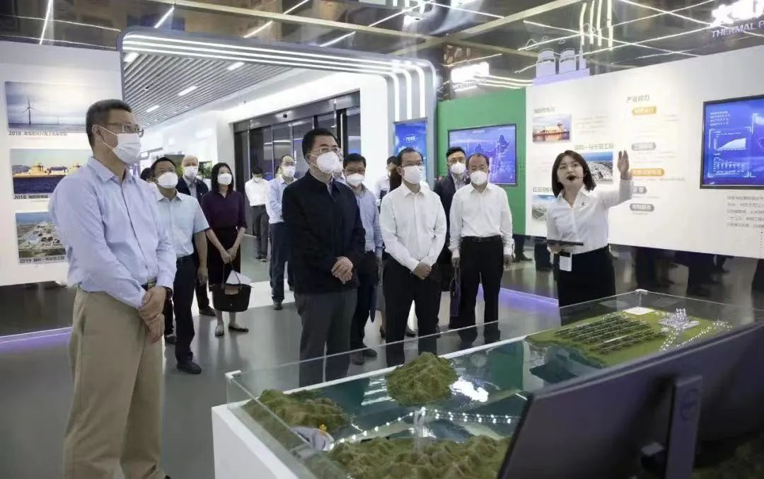 國務(wù)院國資委黨委委員、副主任翁杰明到國家電投督導(dǎo)工作