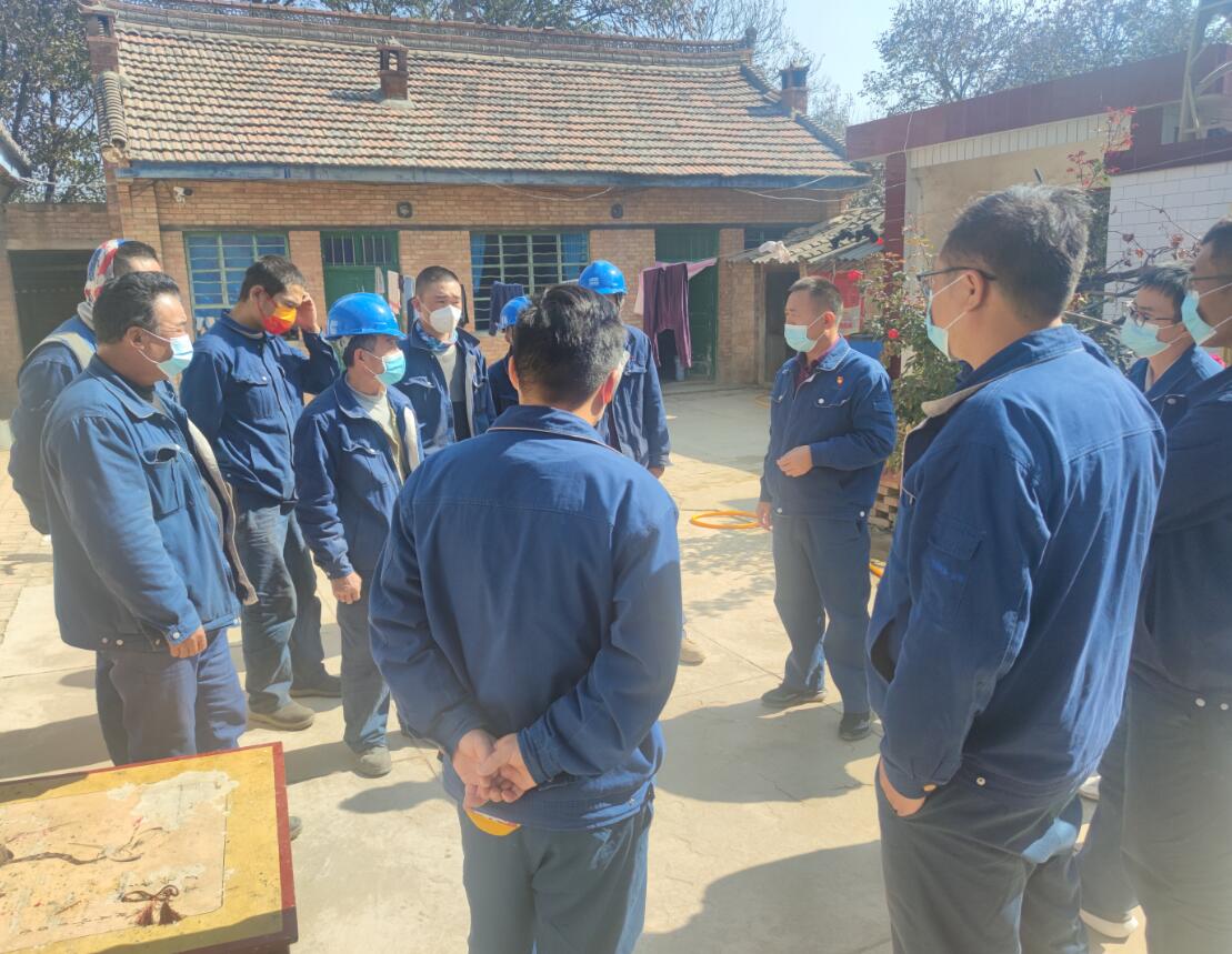 中能建建筑集團正寧百萬項目部開展合作隊伍租房處疫情防控、用電防火專項檢查