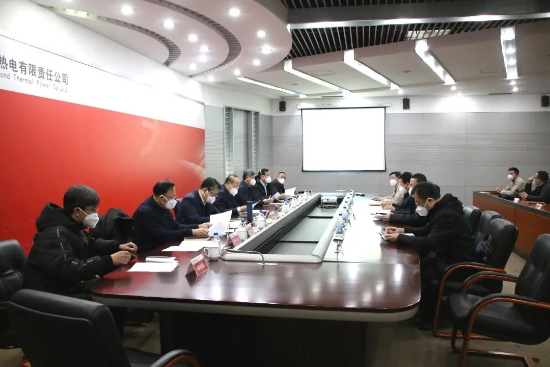 吉林省政府黨組副書記、副省長吳靖平到大唐長春二熱調(diào)研