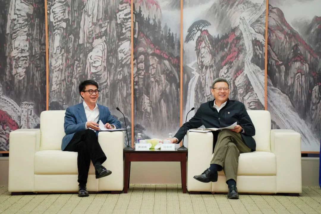 國家電投黨組書記、董事長錢智民會見申能集團(tuán)黨委書記、董事長黃迪南