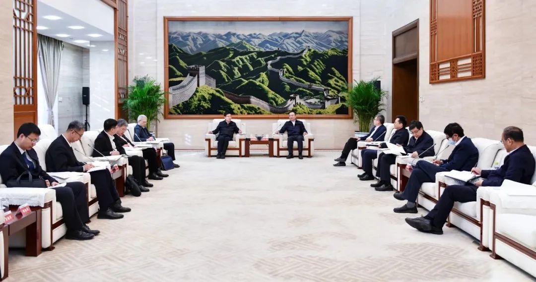 鄒磊會(huì)見(jiàn)中國(guó)一重董事長(zhǎng)劉明忠、總經(jīng)理徐鵬
