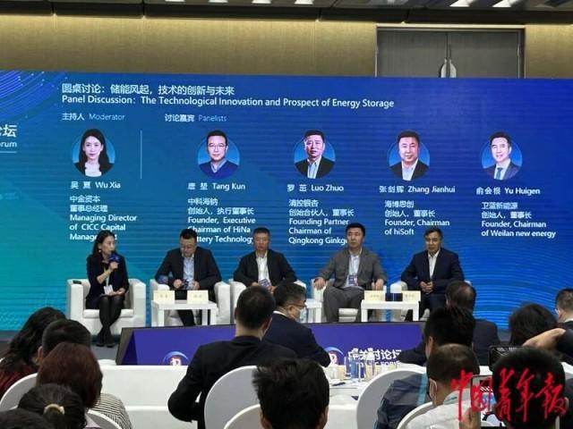 儲能企業(yè)代表齊聚中關村論壇，共話技術創(chuàng)新與未來