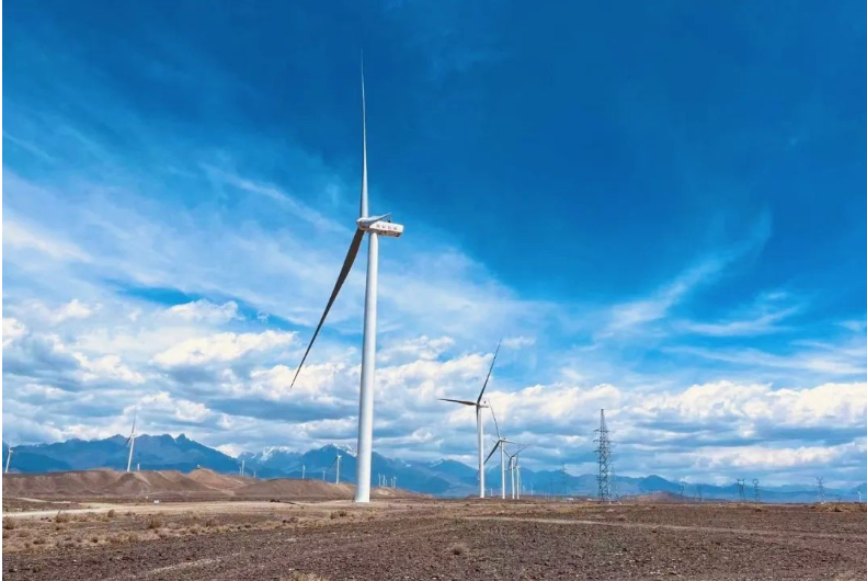 強勢入局風電市場！晶科科技達坂城100MW風電項目成功并網(wǎng)
