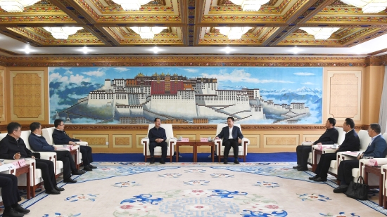 中國電建黨委書記、董事長丁焰章拜會(huì)西藏自治區(qū)黨委書記王君正、自治區(qū)主席嚴(yán)金海