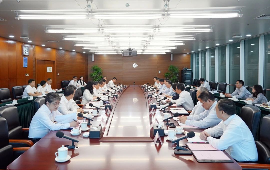 中國能建黨委書記、董事長宋海良與中國海油黨組書記、董事長汪東進(jìn)會談