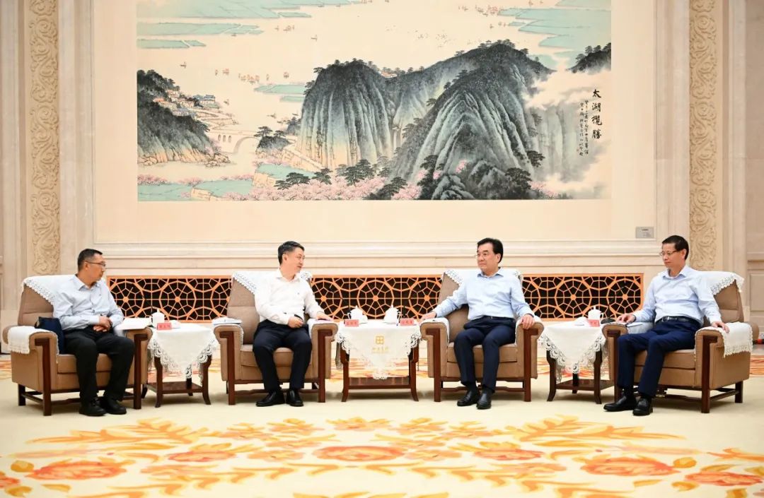 華能集團(tuán)黨組書記、董事長溫樞剛拜會江蘇省委書記信長星、省長許昆林