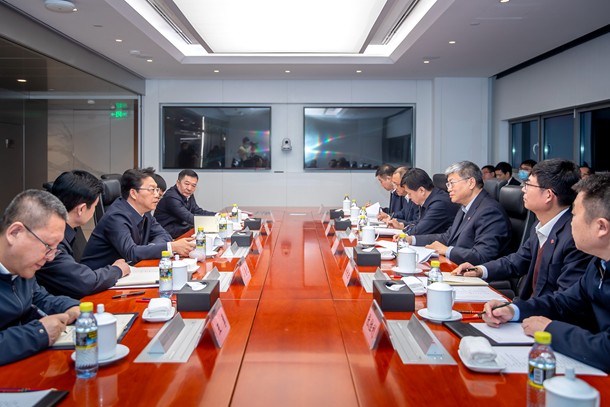 國家能源集團黨組書記、董事長劉國躍會見寧夏回族自治區(qū)黨委副書記、主席張雨浦一行