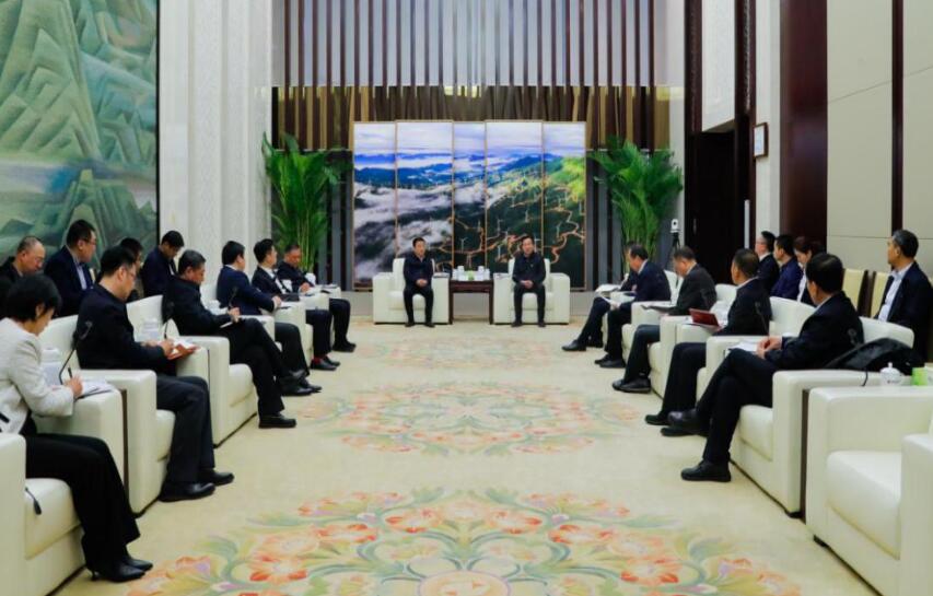 國家電投黨組書記、董事長劉明勝會見遼寧省委常委、沈陽市委書記王新偉