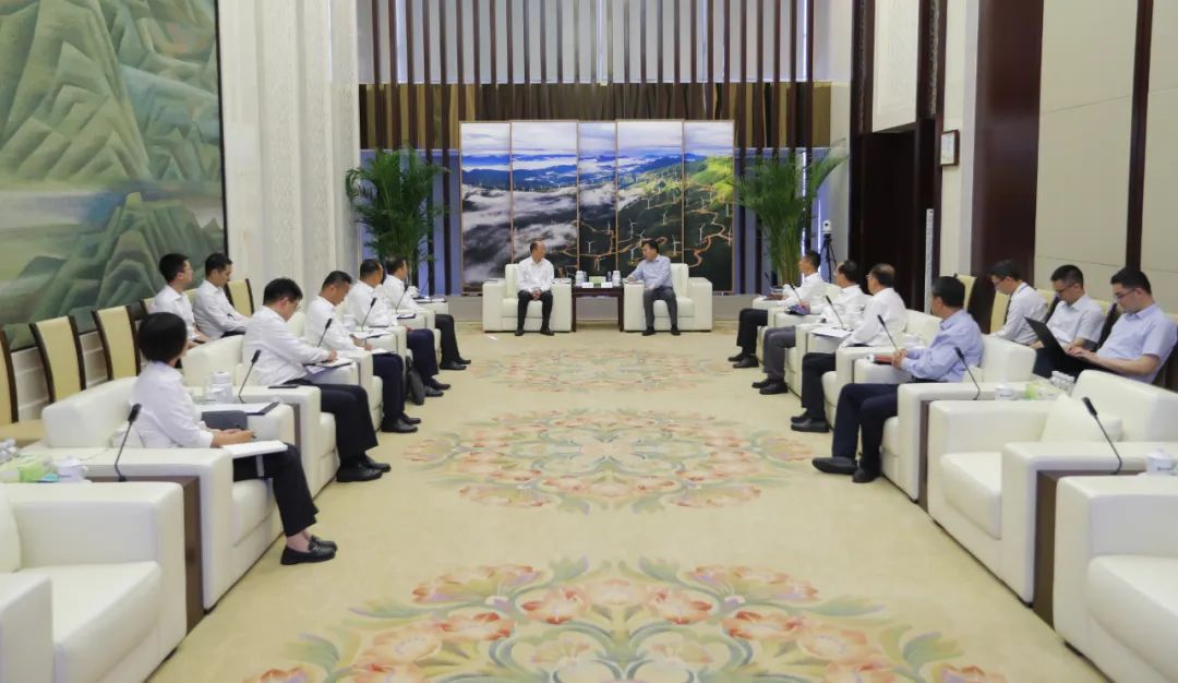 國家電投黨組書記、董事長劉明勝會見中國化學(xué)黨委書記、董事長莫鼎革