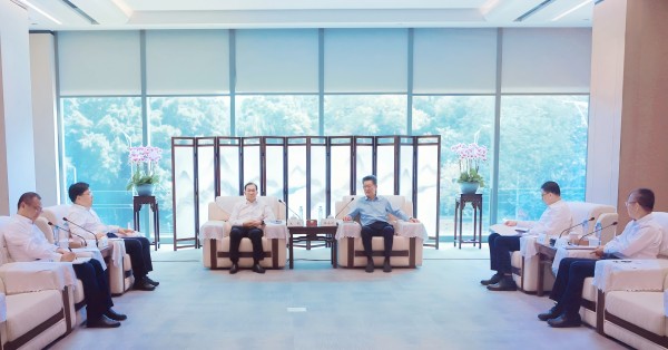 華電集團黨組書記、董事長江毅會見廣東省委常委、廣州市委書記郭永航