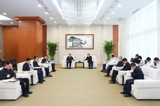 華能集團總經(jīng)理、黨組副書記張文峰會見甘肅省副省長王鈞