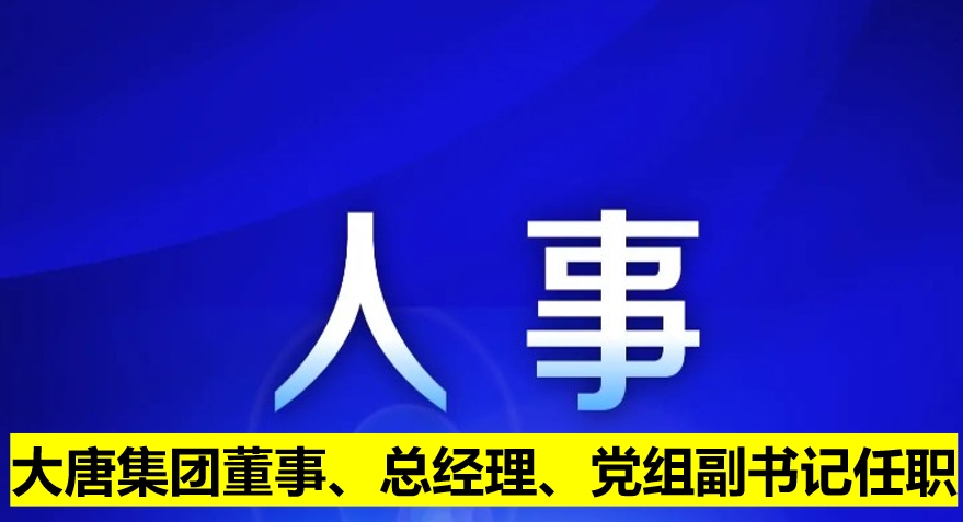 大唐集團(tuán)董事、總經(jīng)理、黨組副書(shū)記任職